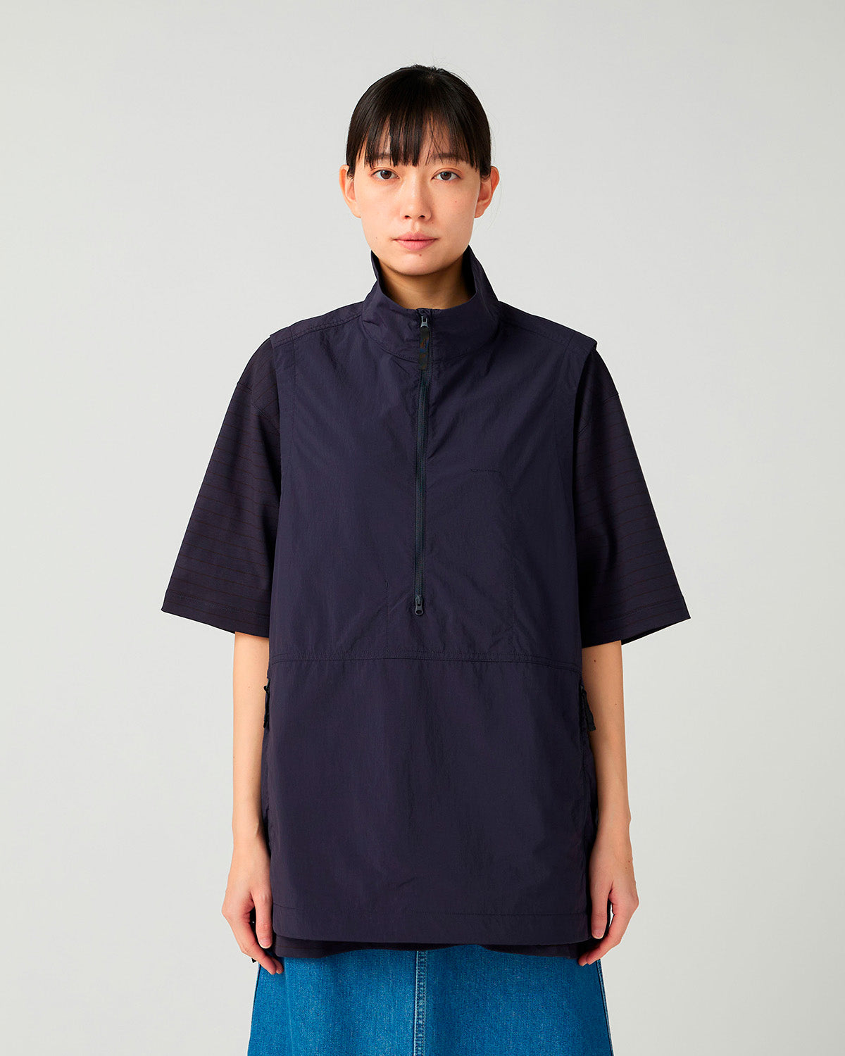 Nylon Tussah Utility Storage Vest