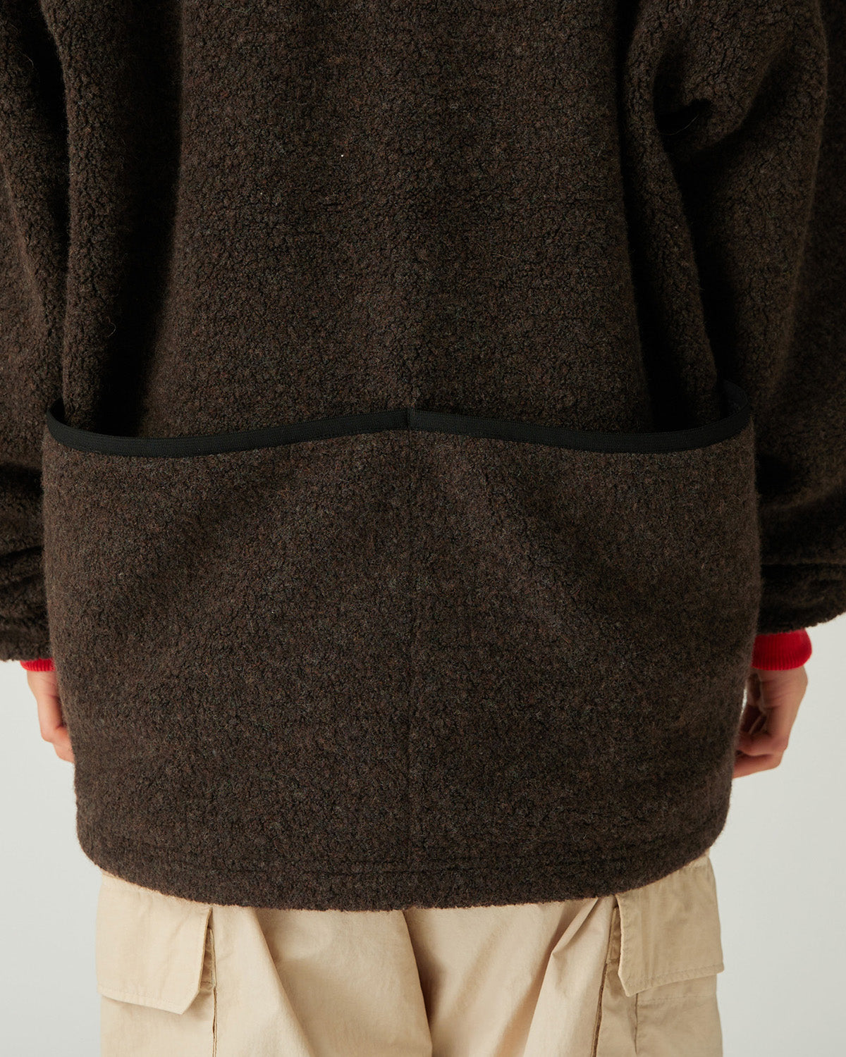 Recycled Wool Boa Pullover