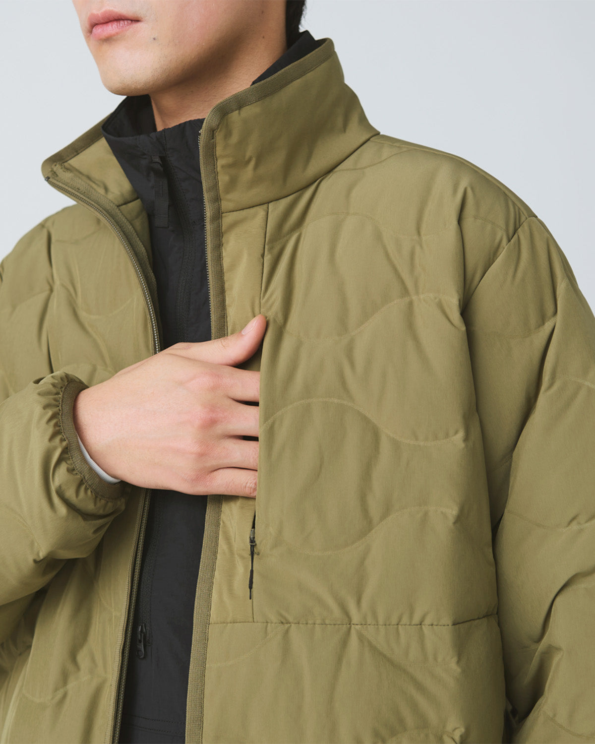 Seamless Quilted Down Jacket