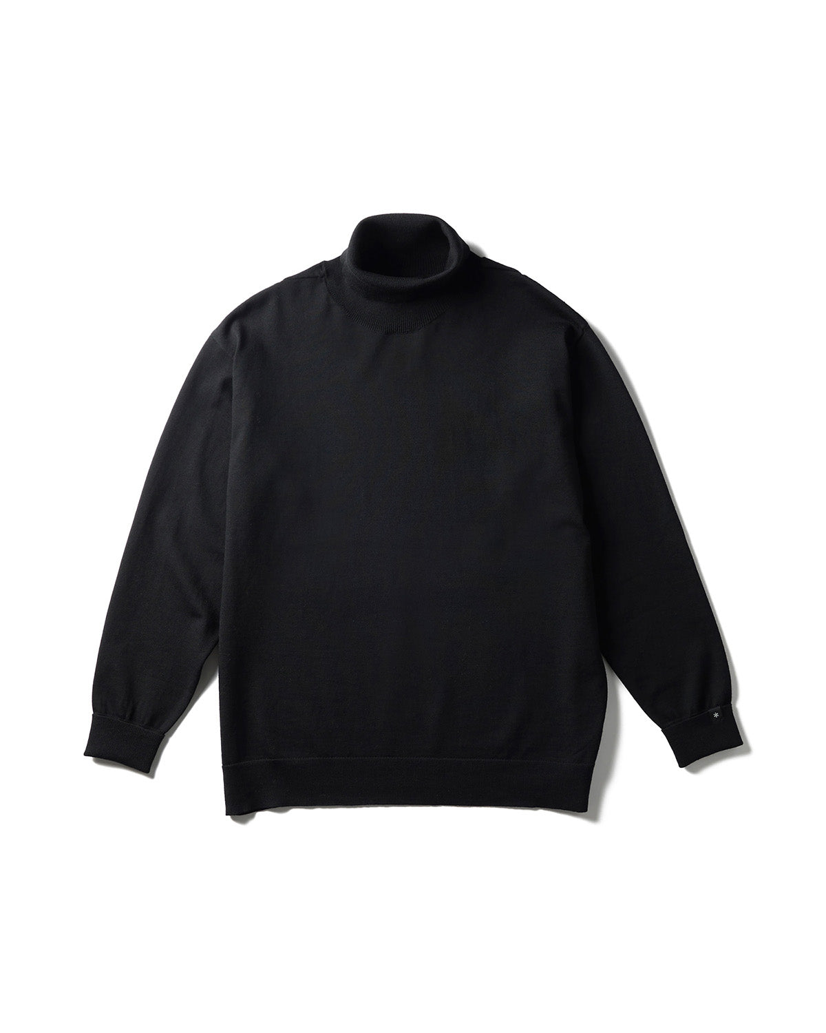 Washable Wool Turtleneck Knit