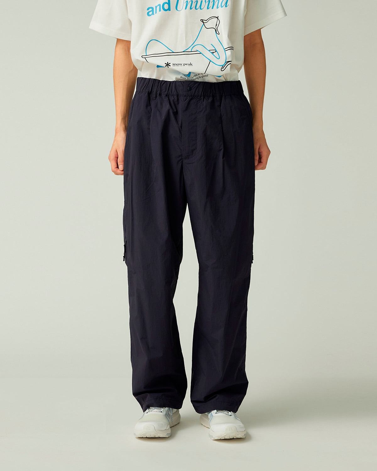 Nylon Tussah Utility Storage Pants