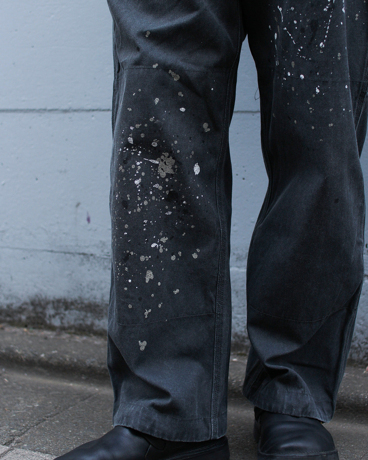 Sulfur Dyed Fade Painted Pants
