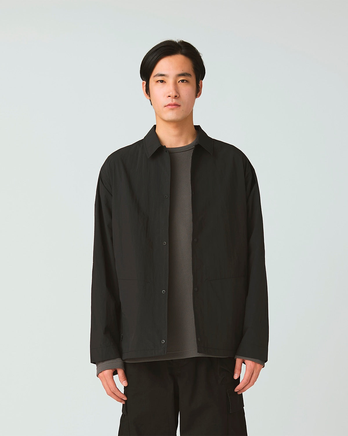 Nylon Tussah Utility Storage Shirt