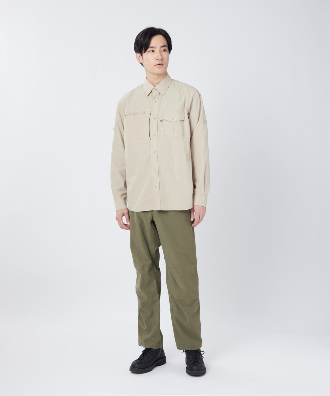 Antique Dyed Fishing Shirt