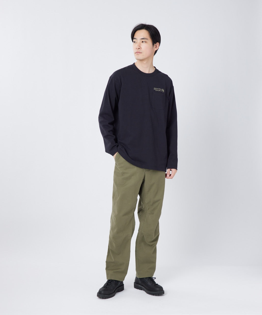 Trad Label Pocket L/S Heavy T-Shirt