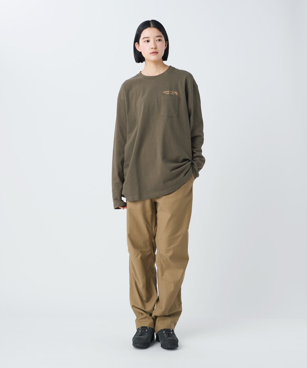 Trad Label Pocket L/S Heavy T-Shirt