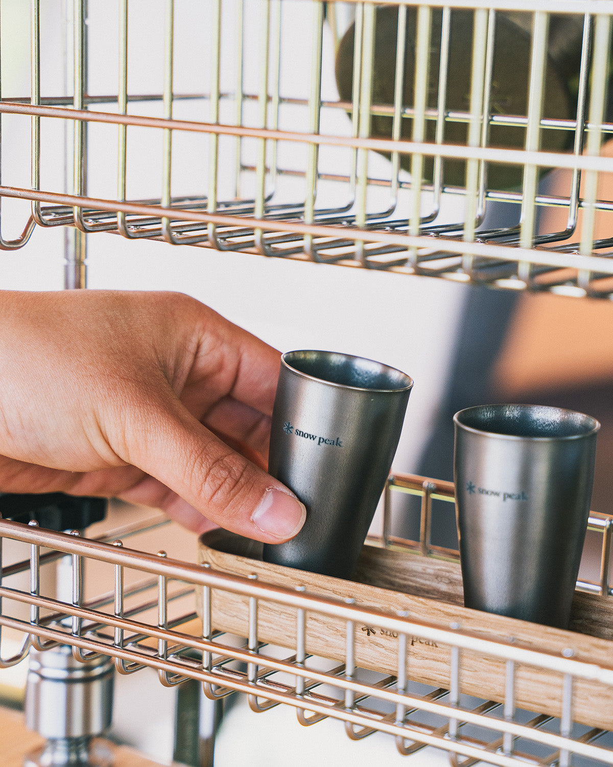 Titanium Shot Glass Duo