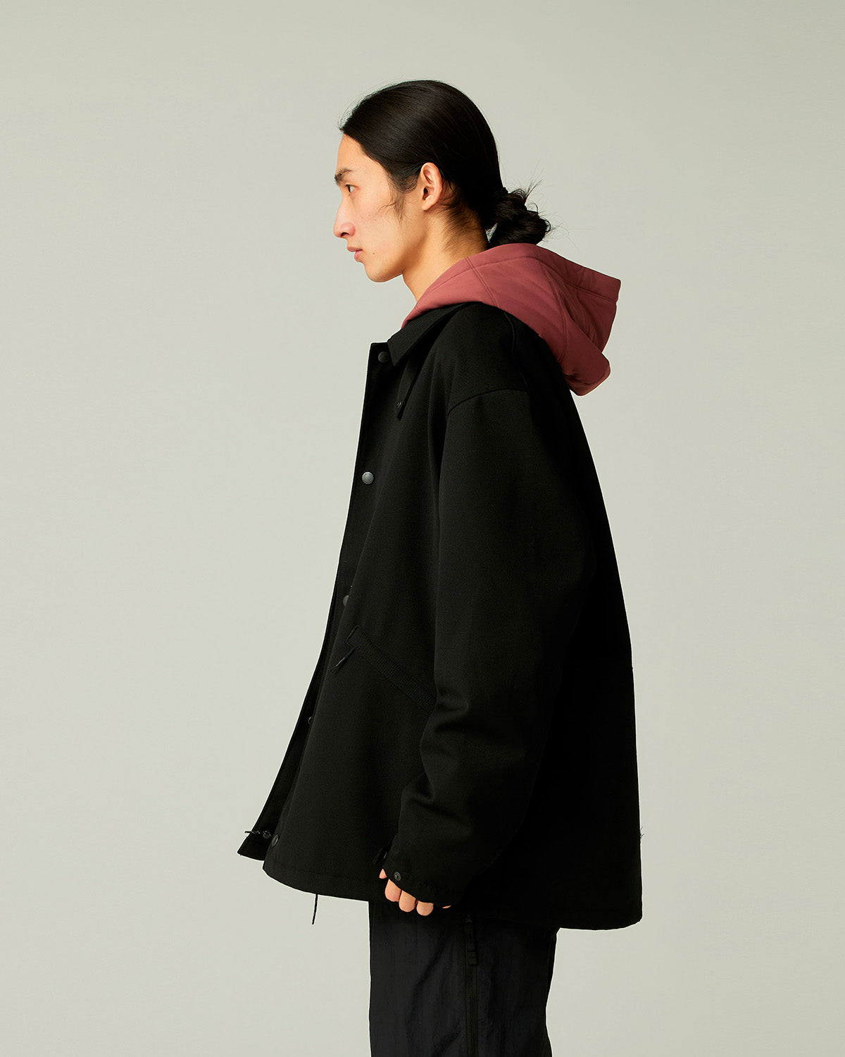 Hybrid Wool Coach Jacket