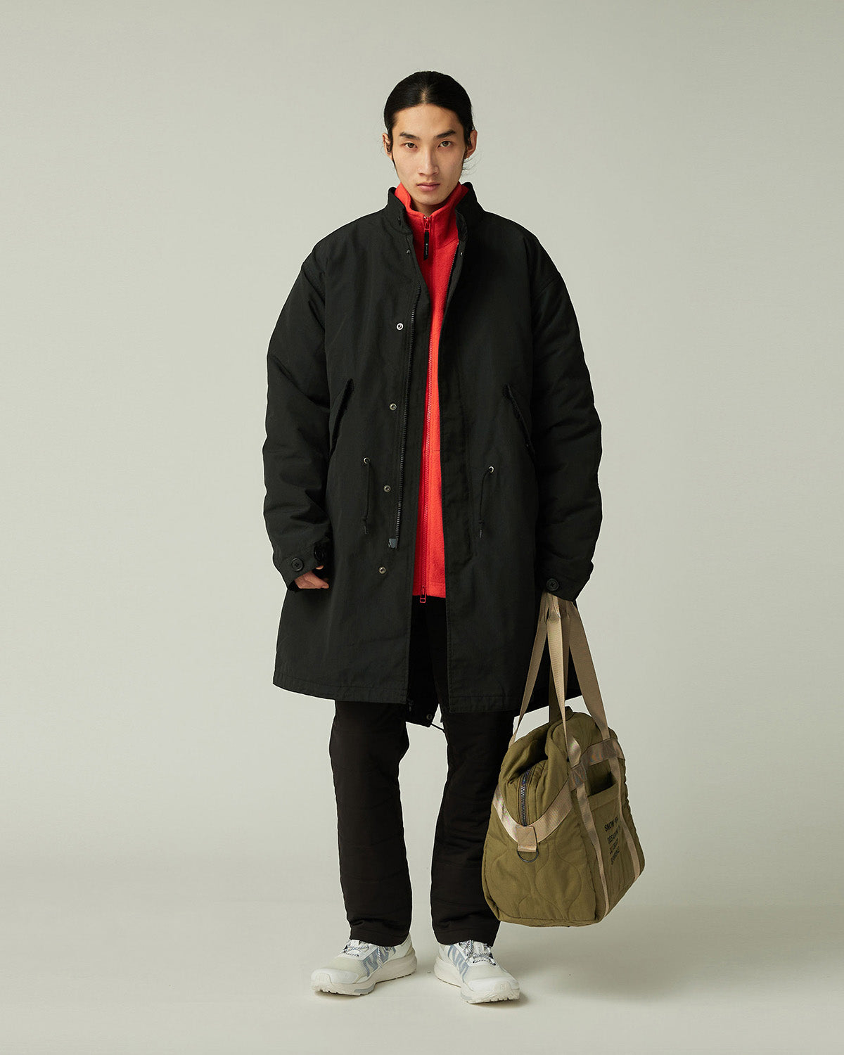 Takibi Ripstop Adjustable Fishtail Coat