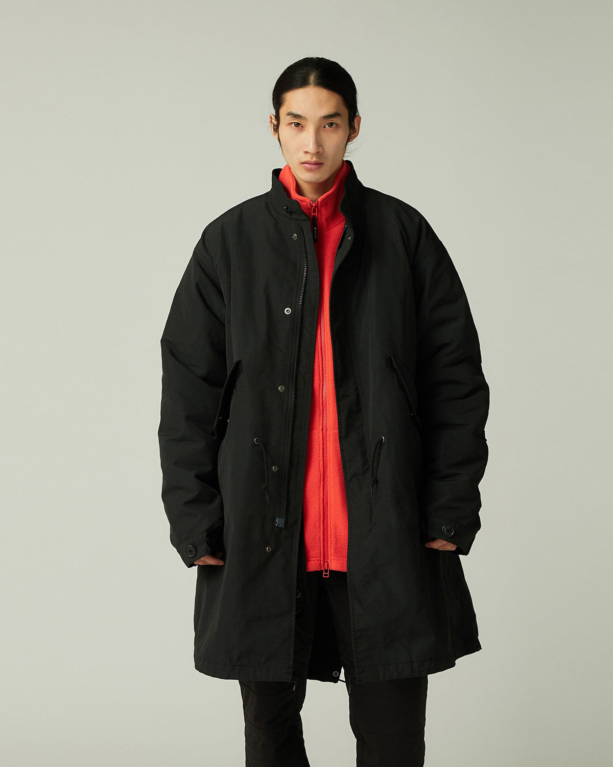 Takibi Ripstop Adjustable Fishtail Coat