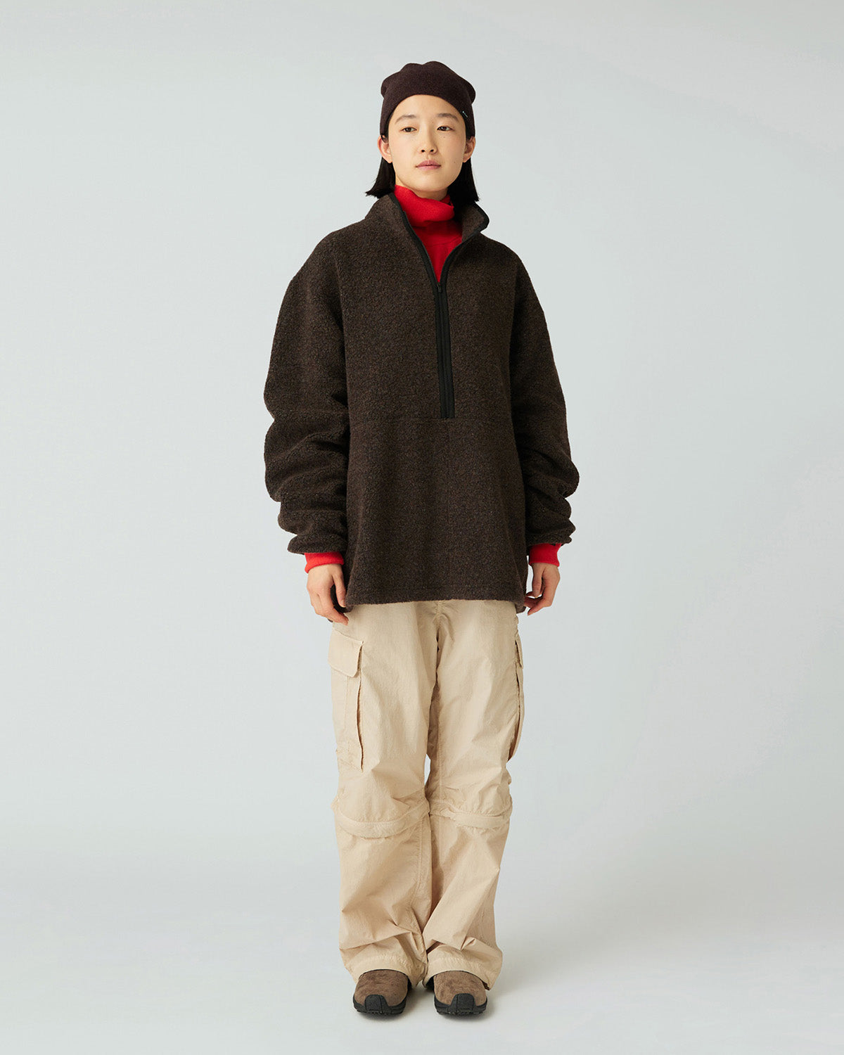 Recycled Wool Boa Pullover