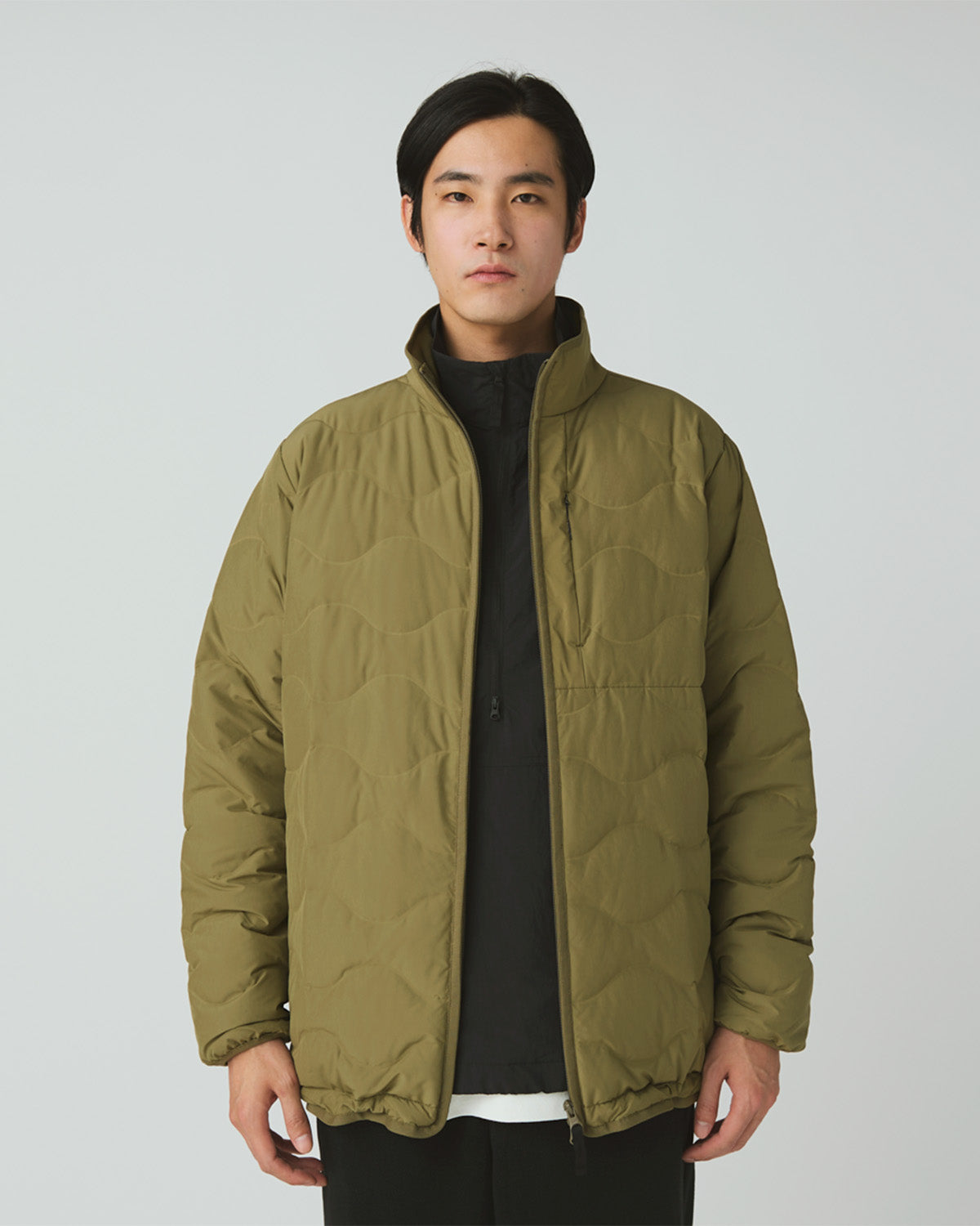 Seamless Quilted Down Jacket