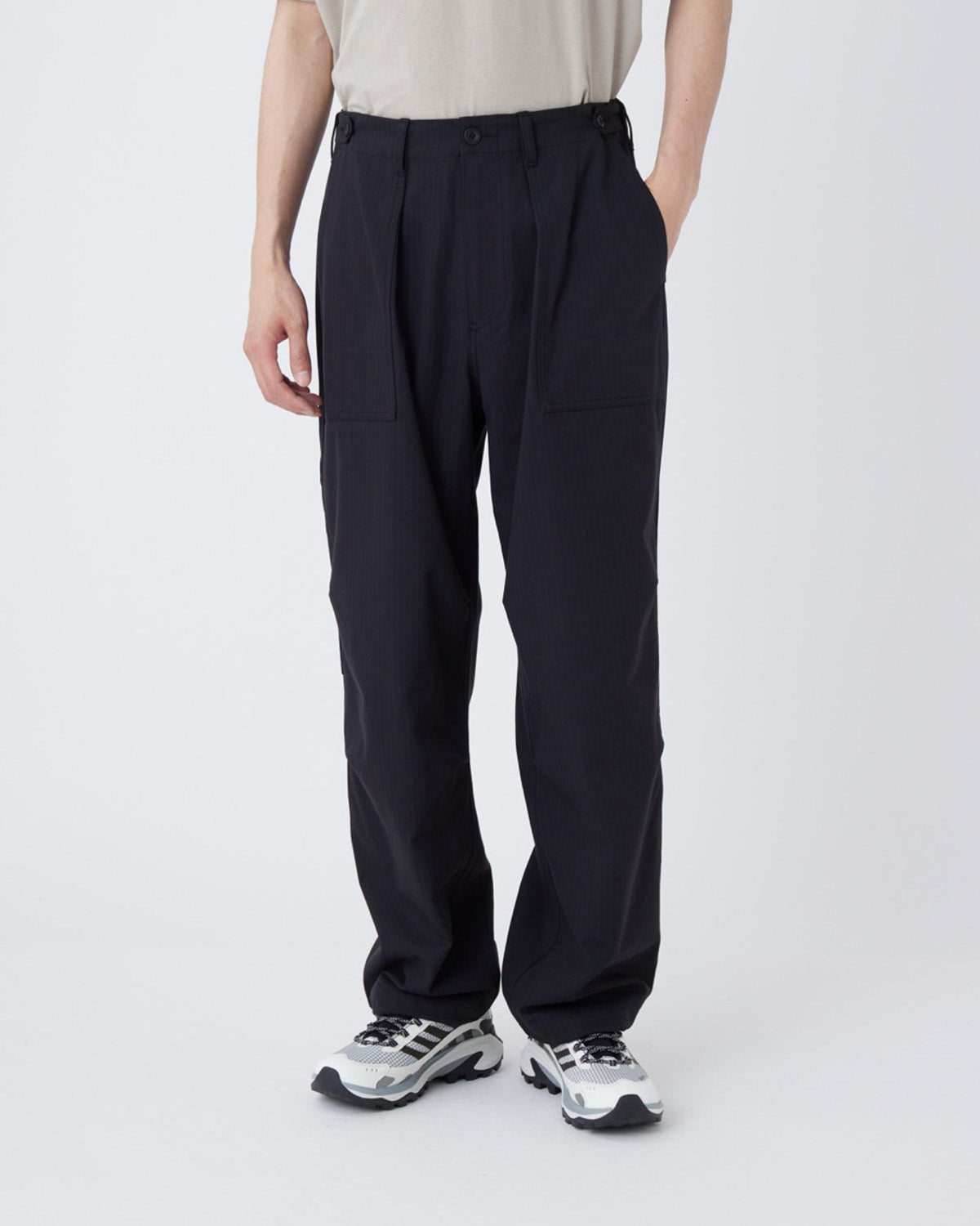 TAKIBI Herringbone Pants