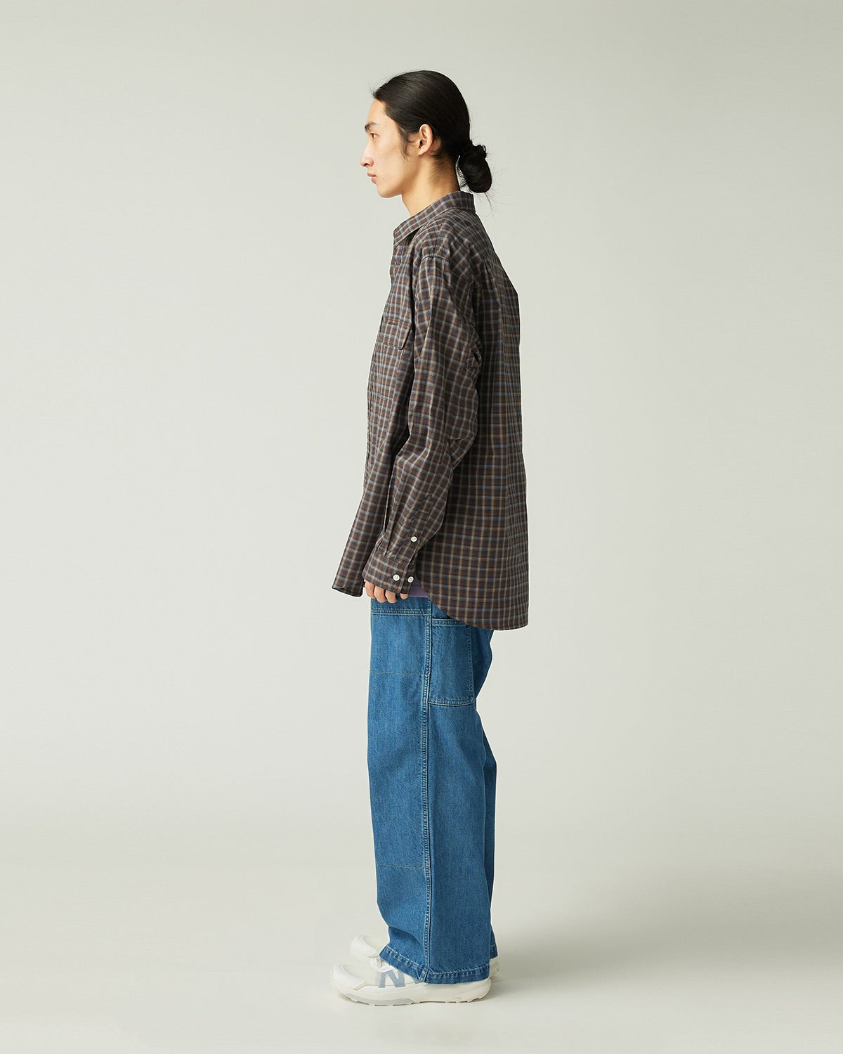 Organic Cotton Ombre Check Shirt