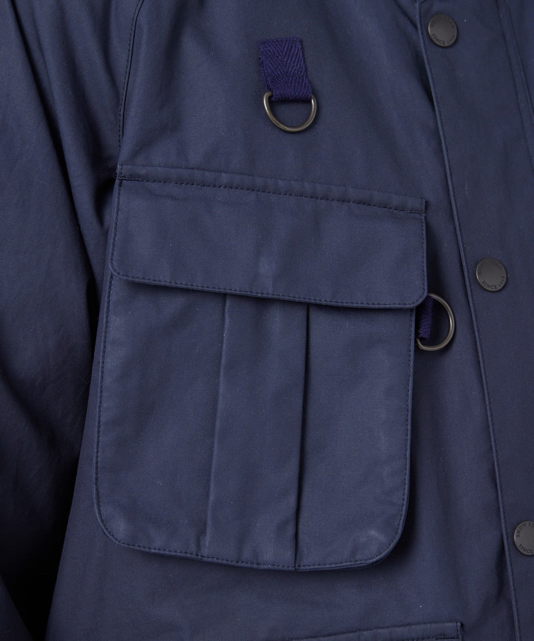 Waxed Cotton Hoodie