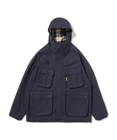 Waxed Cotton Hoodie
