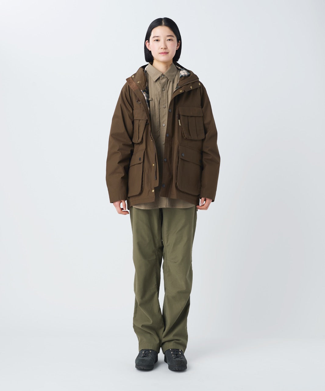 Waxed Cotton Hoodie