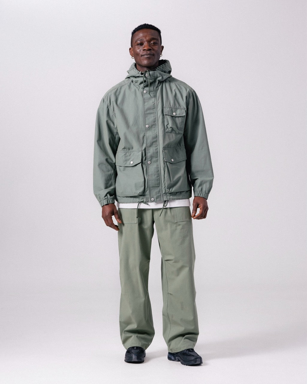 TAKIBI Herringbone Pants