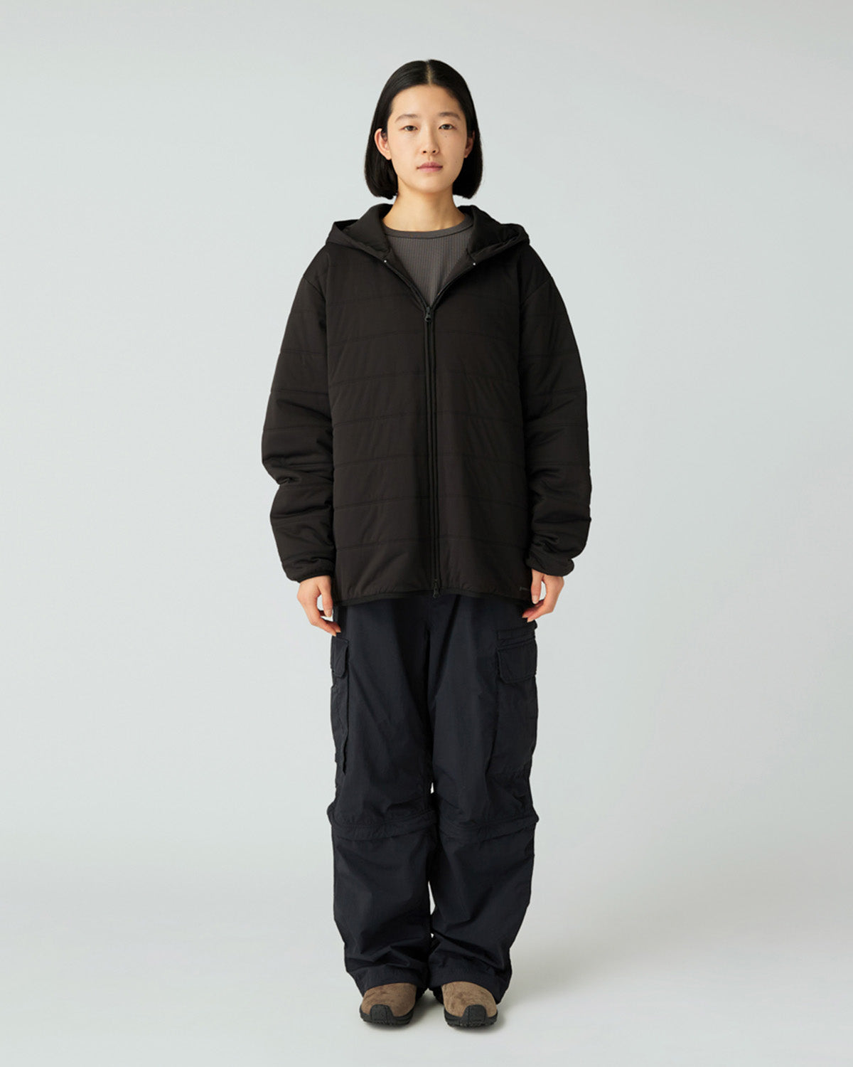 Flexible Insulated Zip Up Hoodie