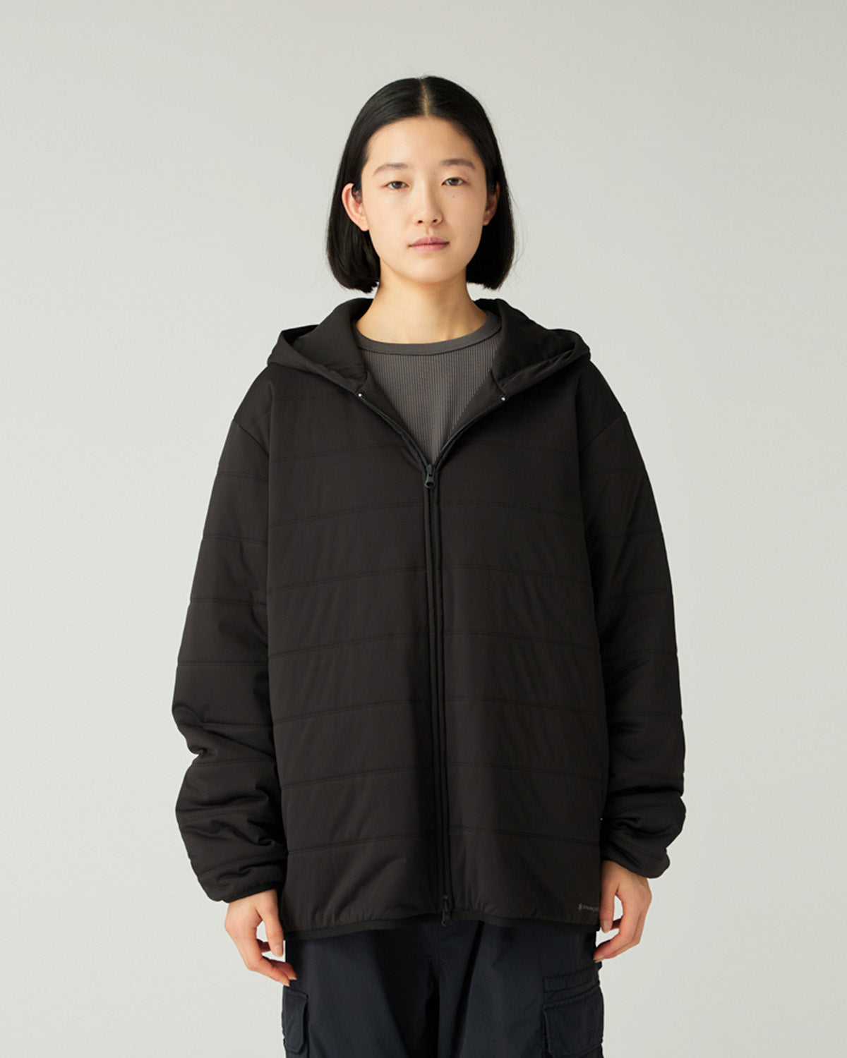 Flexible Insulated Zip Up Hoodie