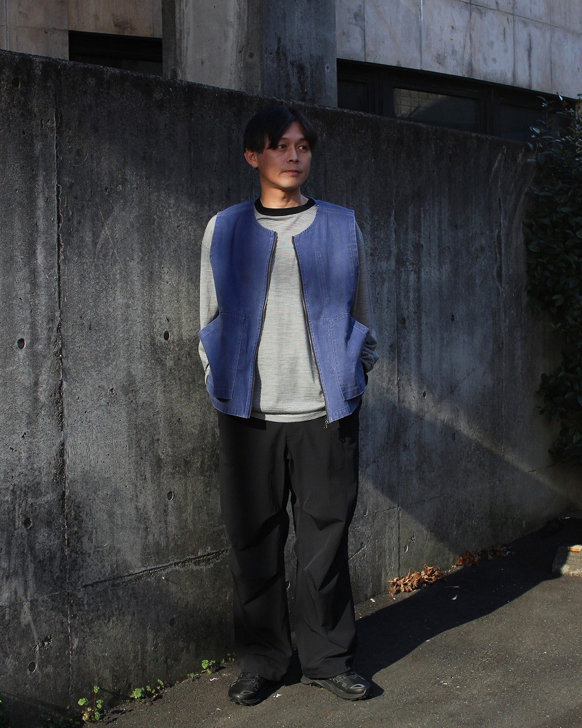 Sulfur Dyed Fade Vest